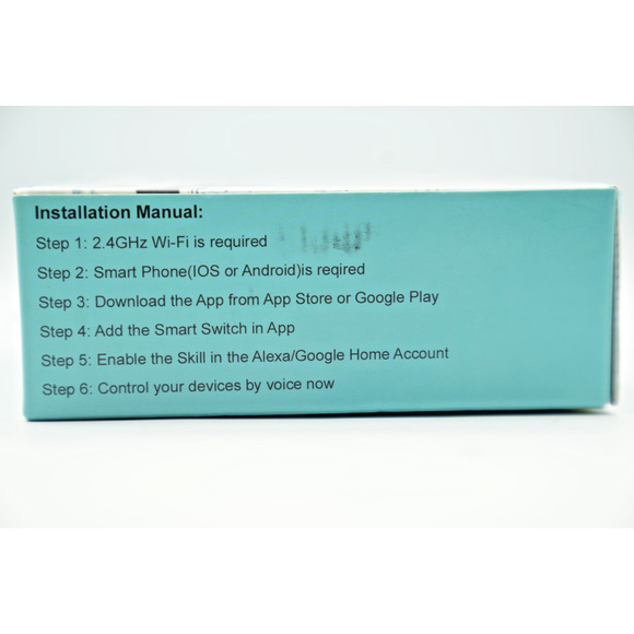 Smart WiFi Light Switch 2 Gang Works with Amazon Alexa - Yeewell - Picture 5 of 7